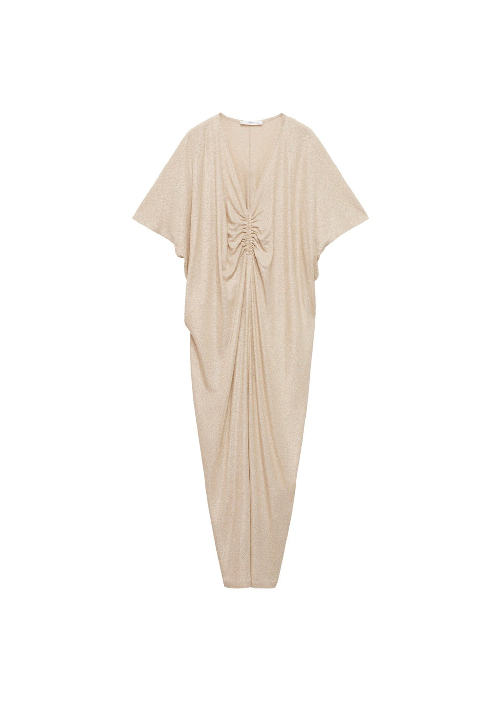 Robe Lurex Col Froncé