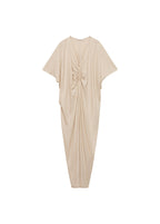 Robe Lurex Col Froncé