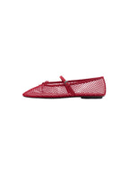 Ballerines Maille Filet Boucle