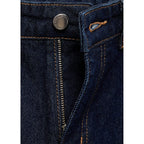 Jean Flare Fentes Rinse Wash