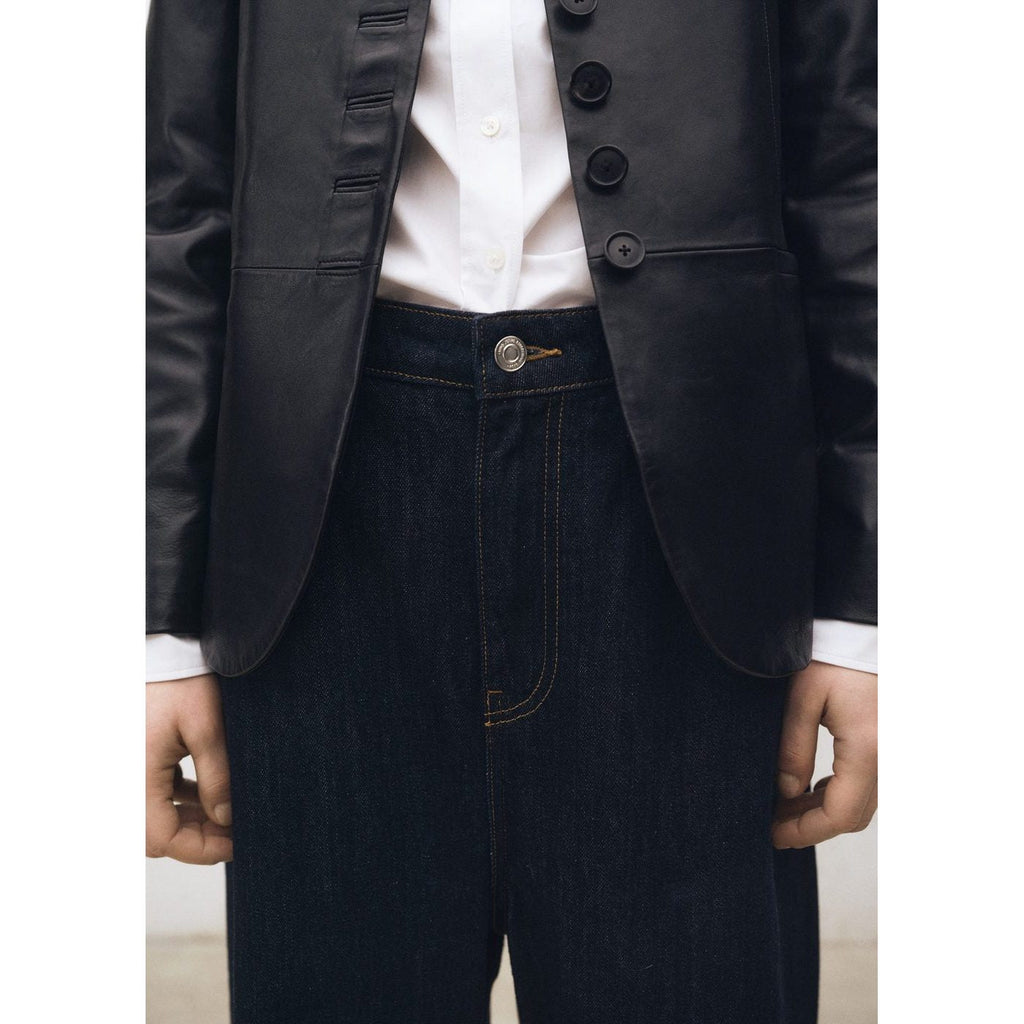 Jean Wideleg Taille Basse Rinse Wash