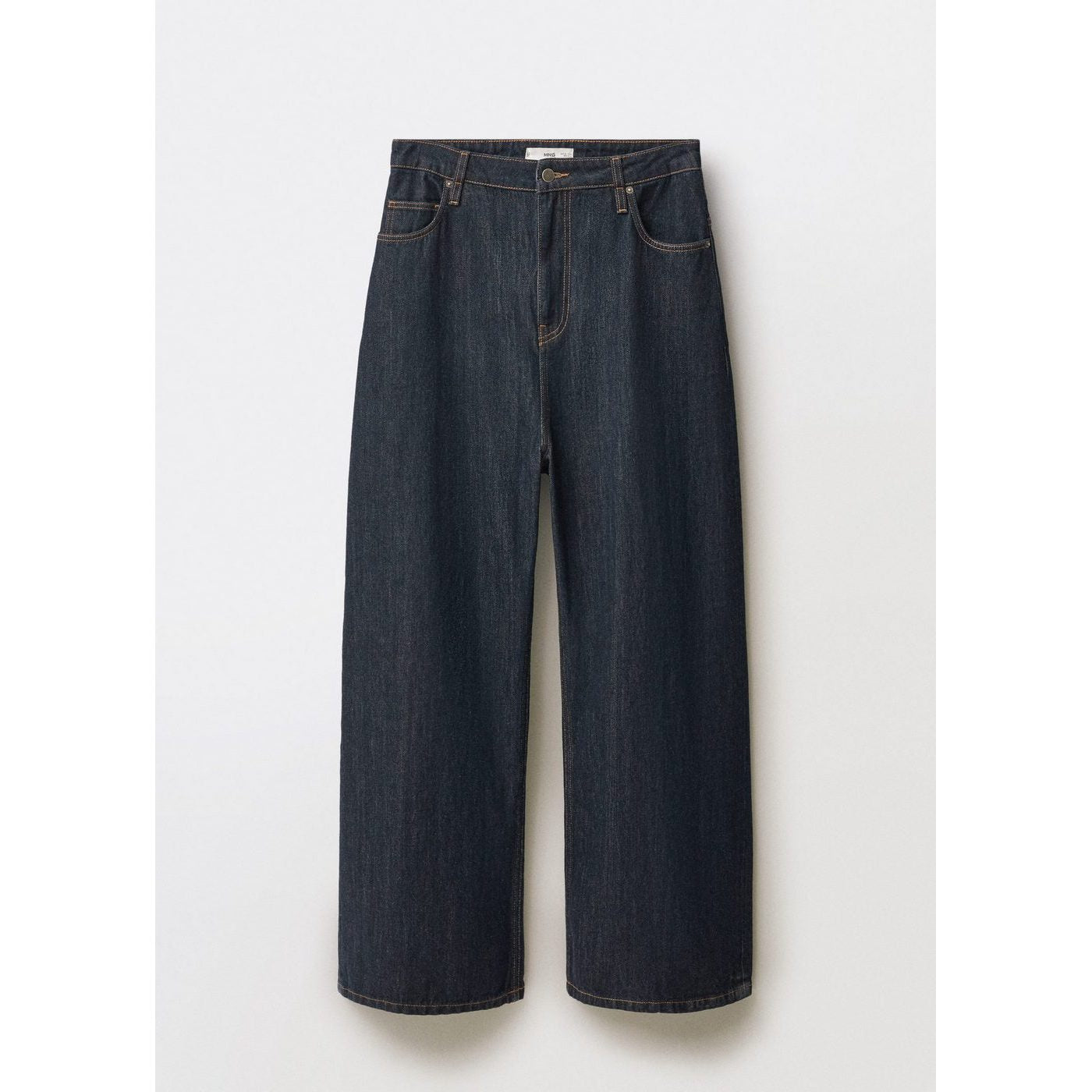 Jean Wideleg Taille Basse Rinse Wash