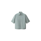 Chemise Rayures Manches Courtes Coton