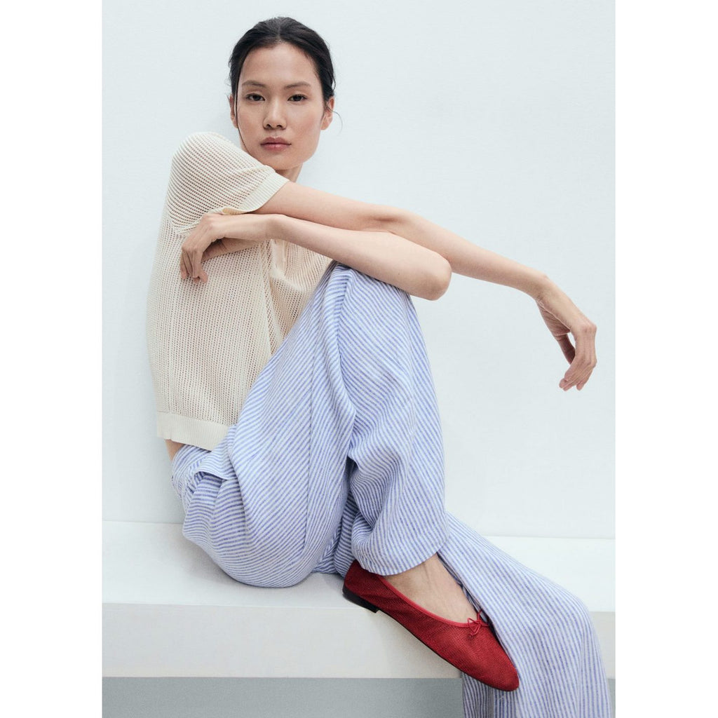 Ballerines En Maille Filet