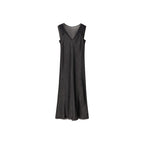 Robe Satinée Combinée