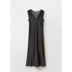 Robe Satinée Combinée