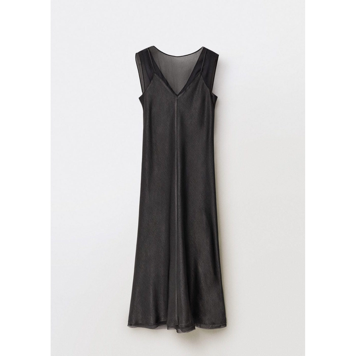 Robe Satinée Combinée
