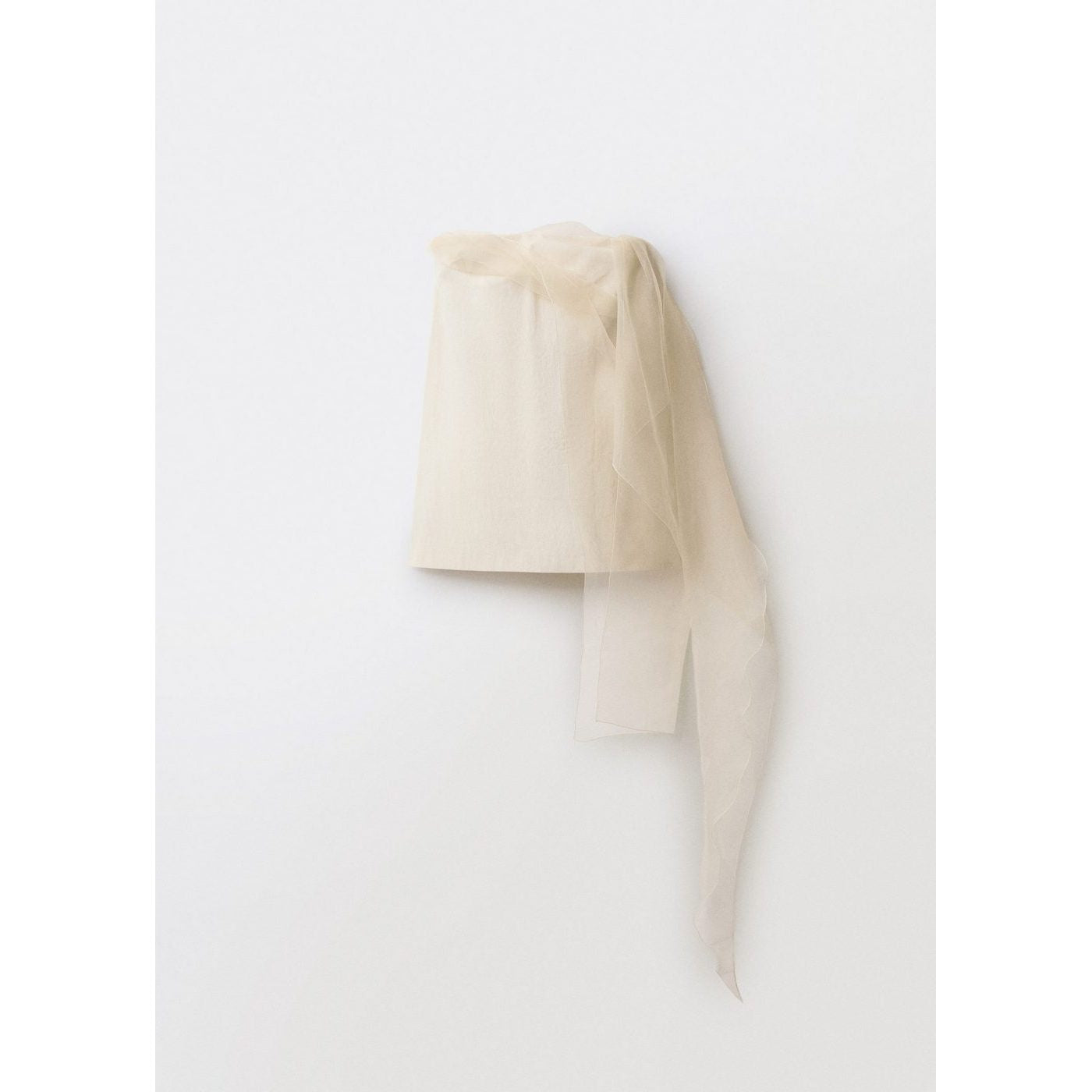 Robe Courte Combinée Gaze