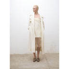 Robe Courte Combinée Gaze