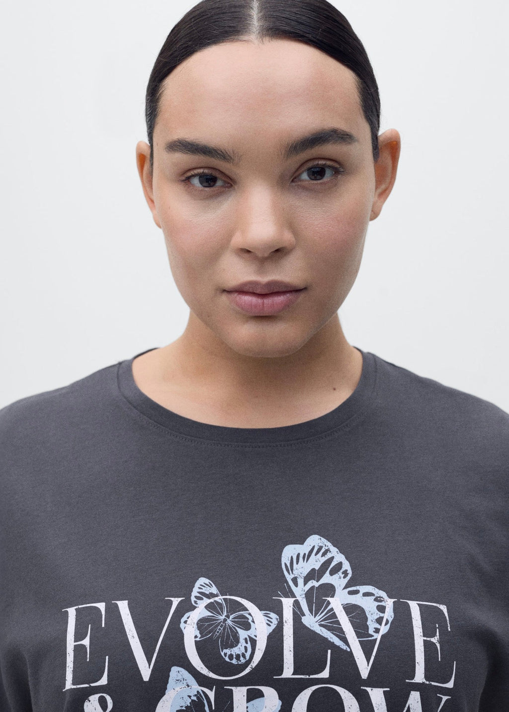 T-Shirt Coton Message Imprimé