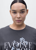 T-Shirt Coton Message Imprimé
