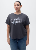 T-Shirt Coton Message Imprimé
