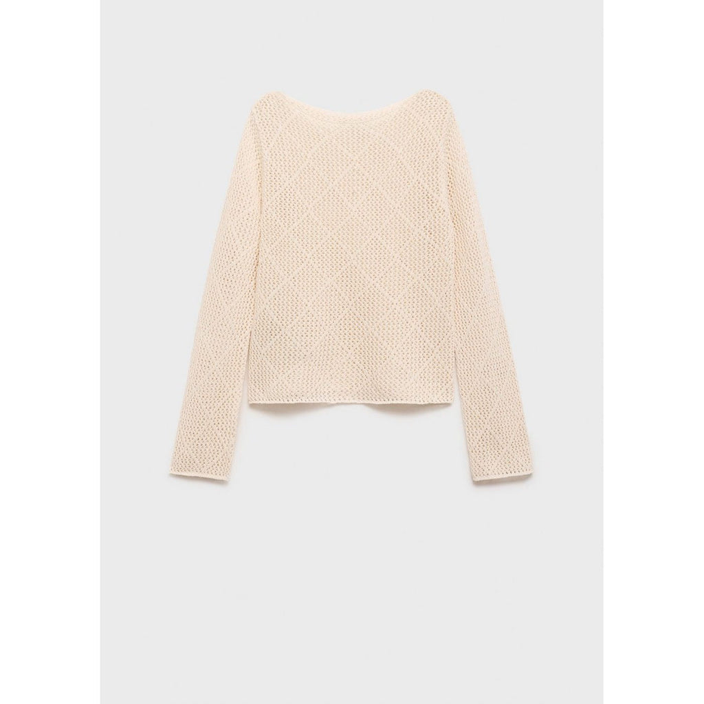 Pull Coton Maille Ajourée