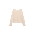 Pull Coton Maille Ajourée