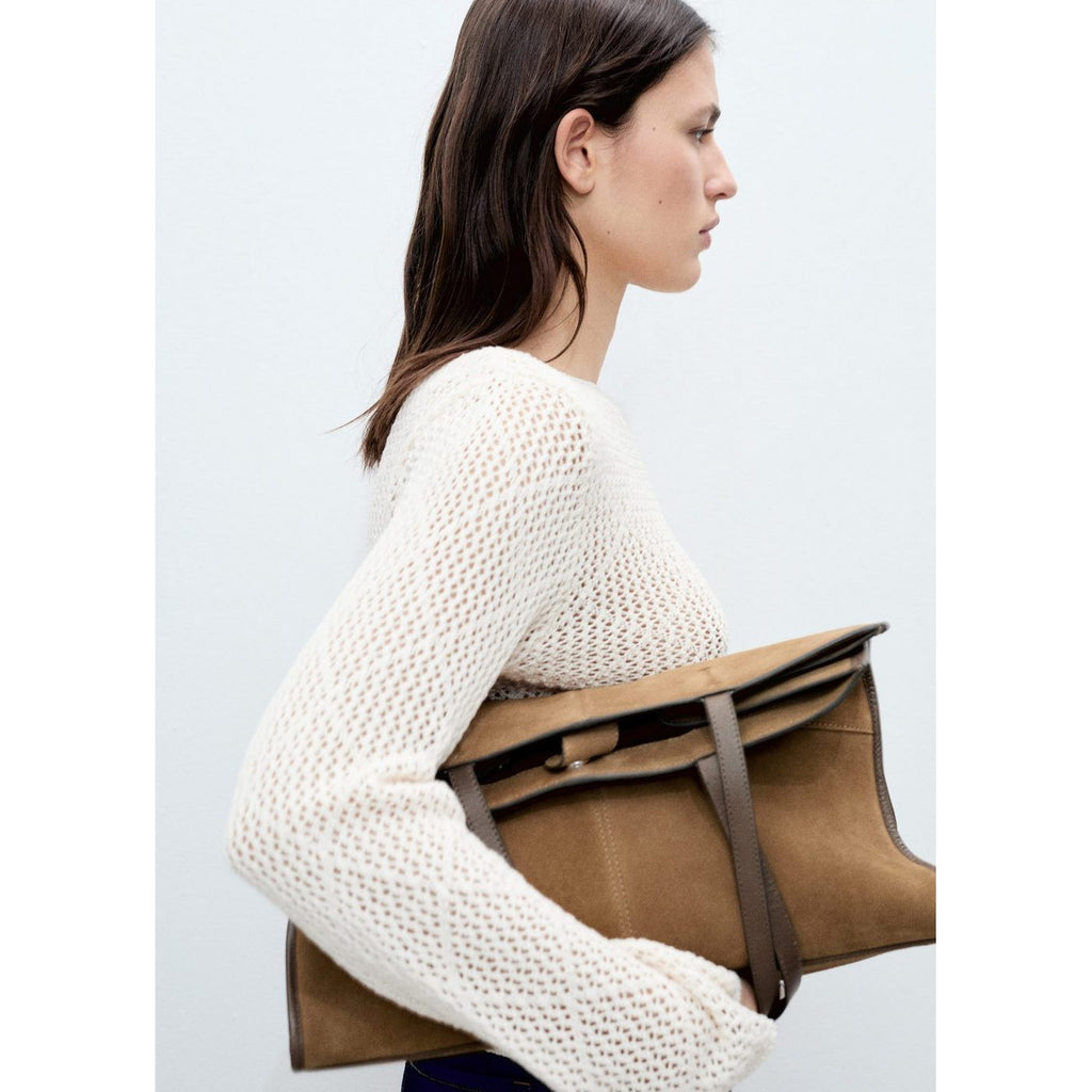 Pull Coton Maille Ajourée