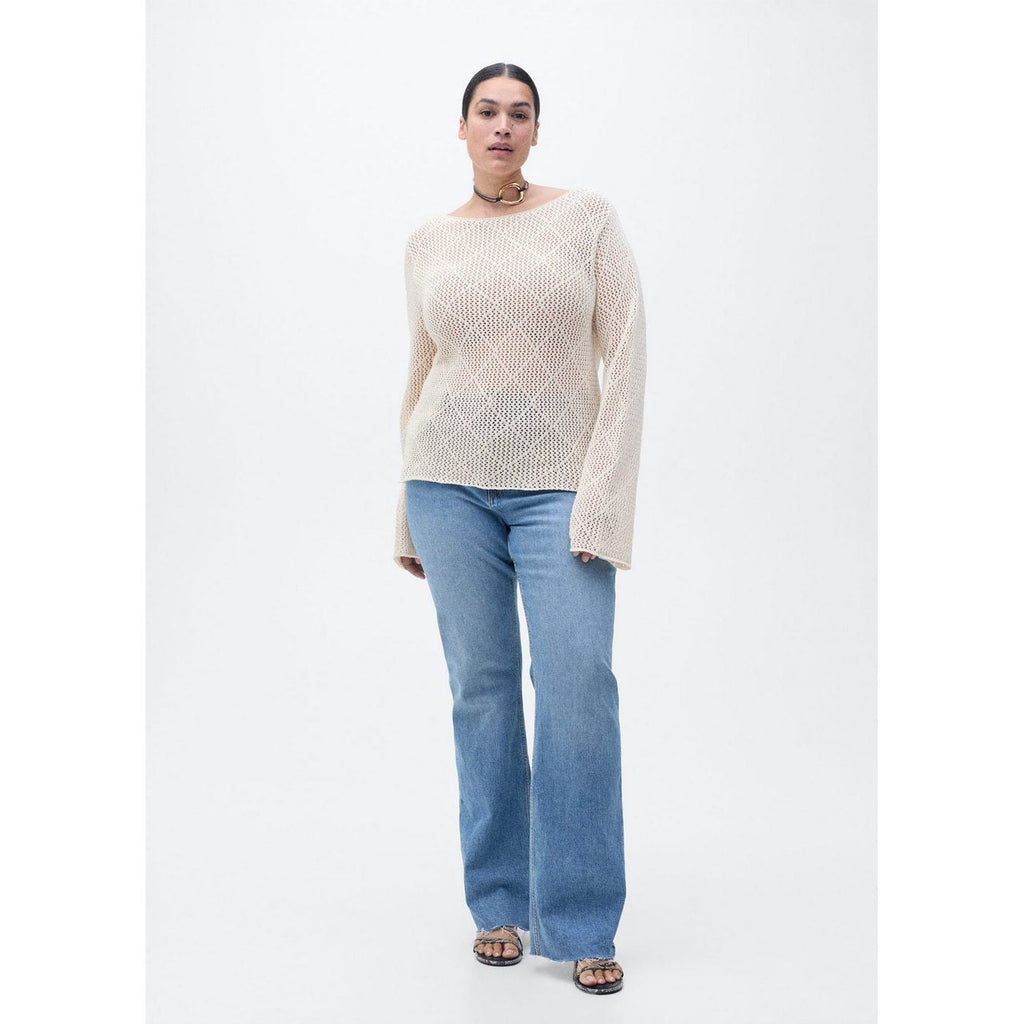 Pull Coton Maille Ajourée
