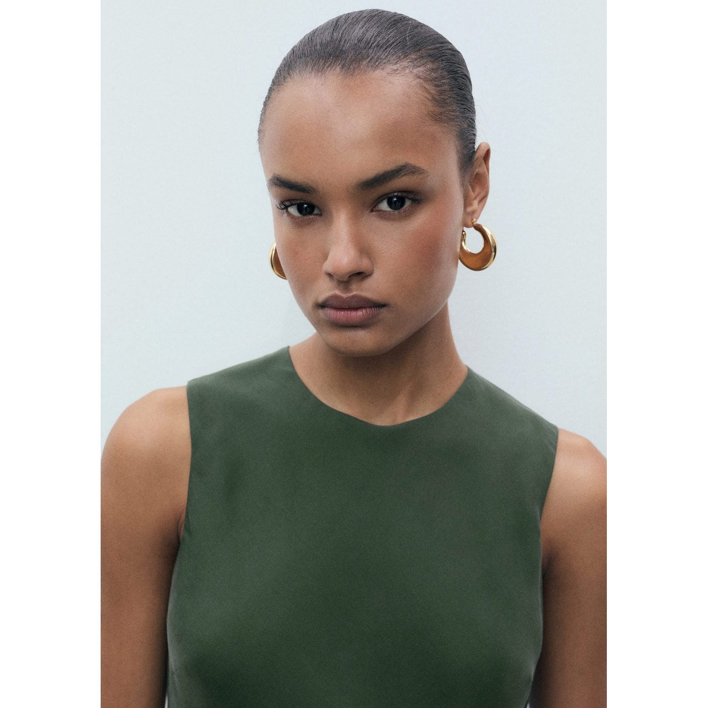 Robe Midi Droite