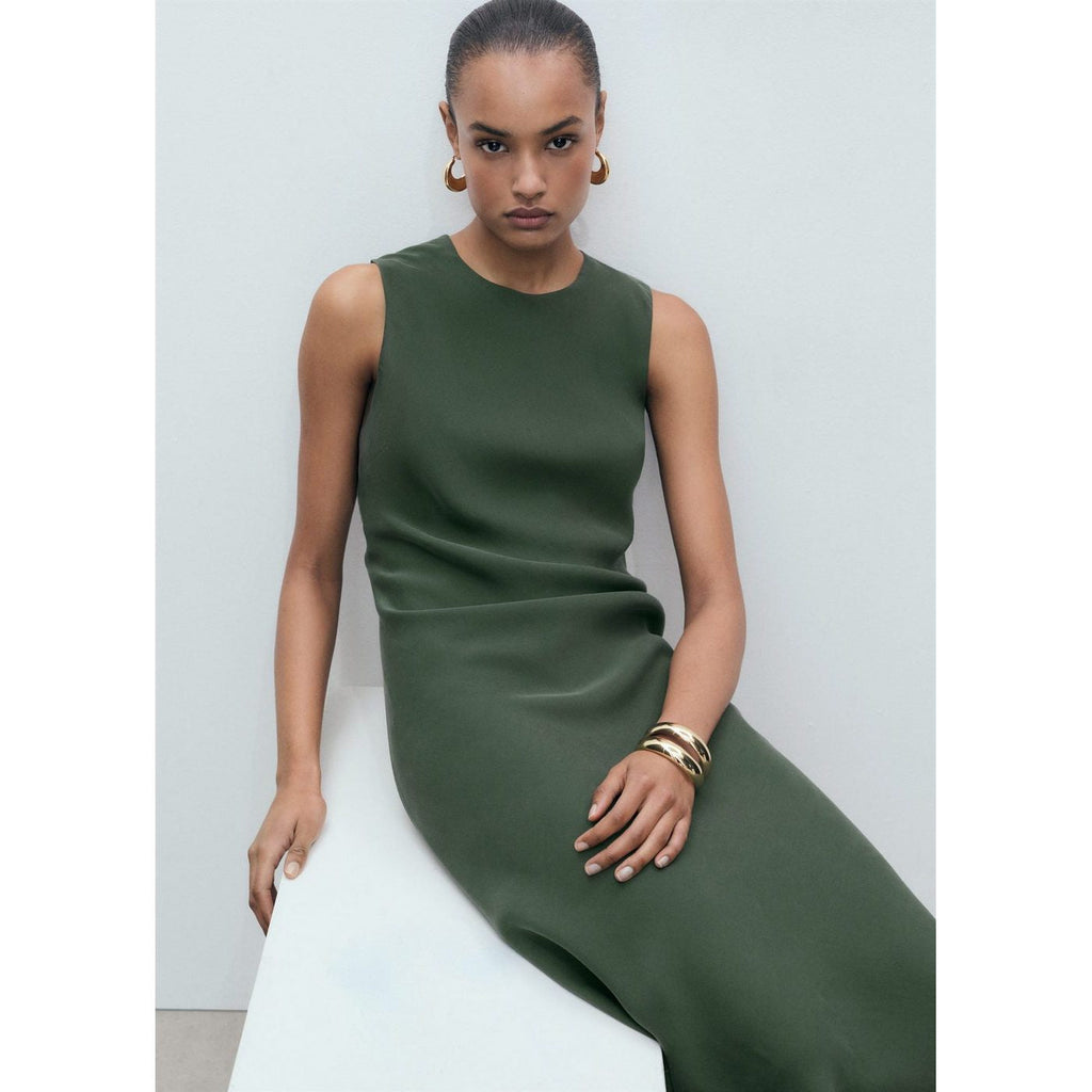 Robe Midi Droite