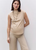 T-Shirt De Grossesse À Col Drapé