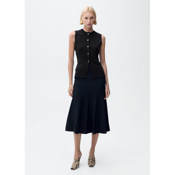 Gilet Maille Fine Boutons