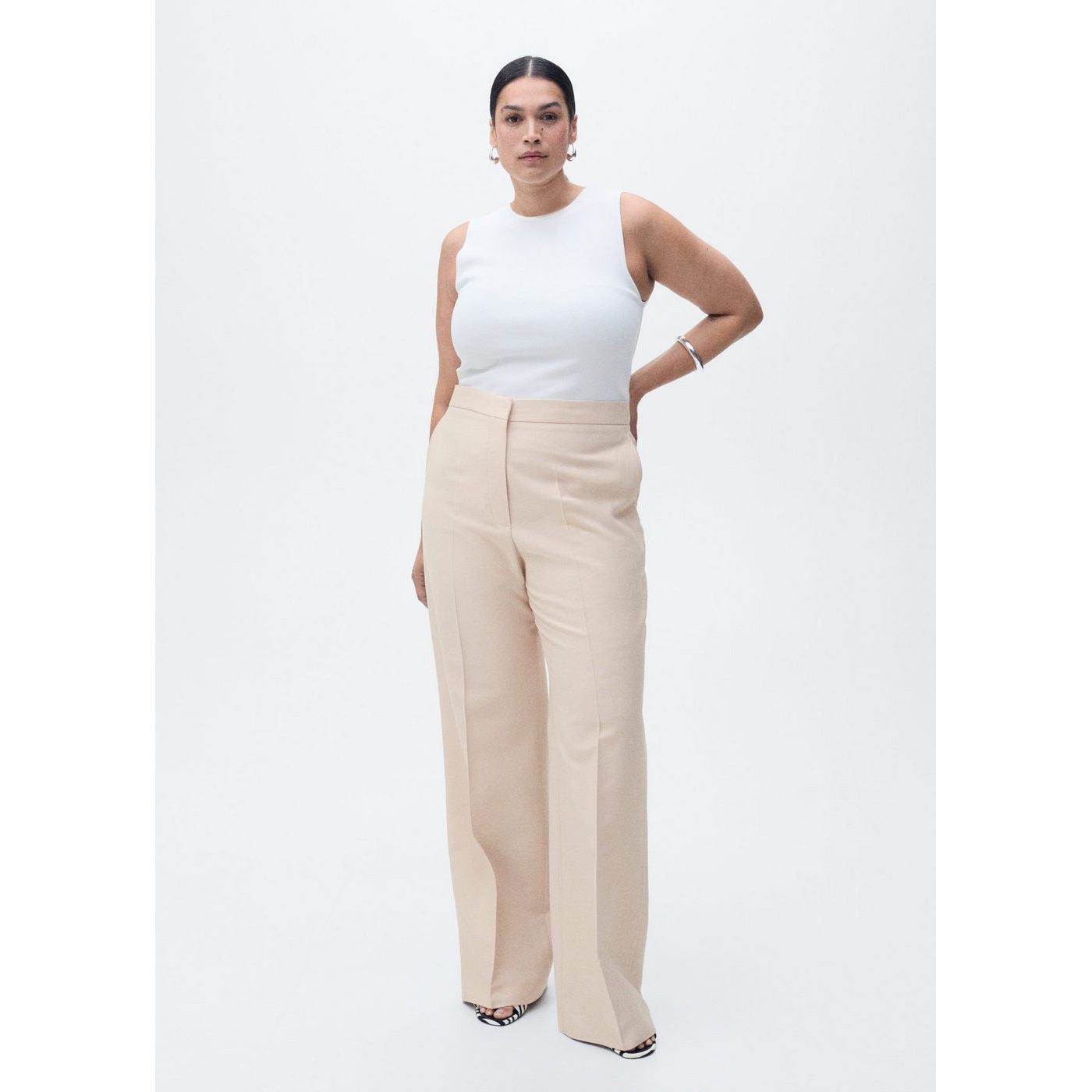 Pantalon Droit Costume