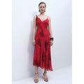 Robe Asymétrique Florale