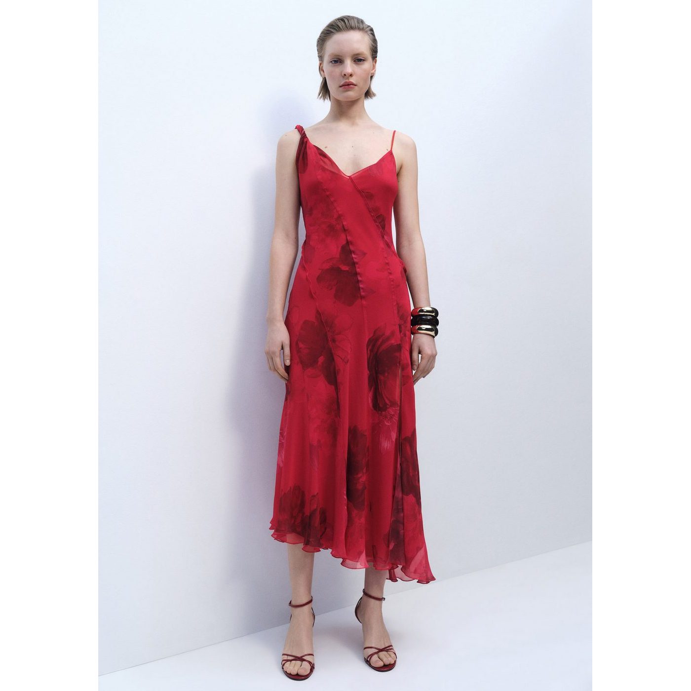Robe Asymétrique Florale