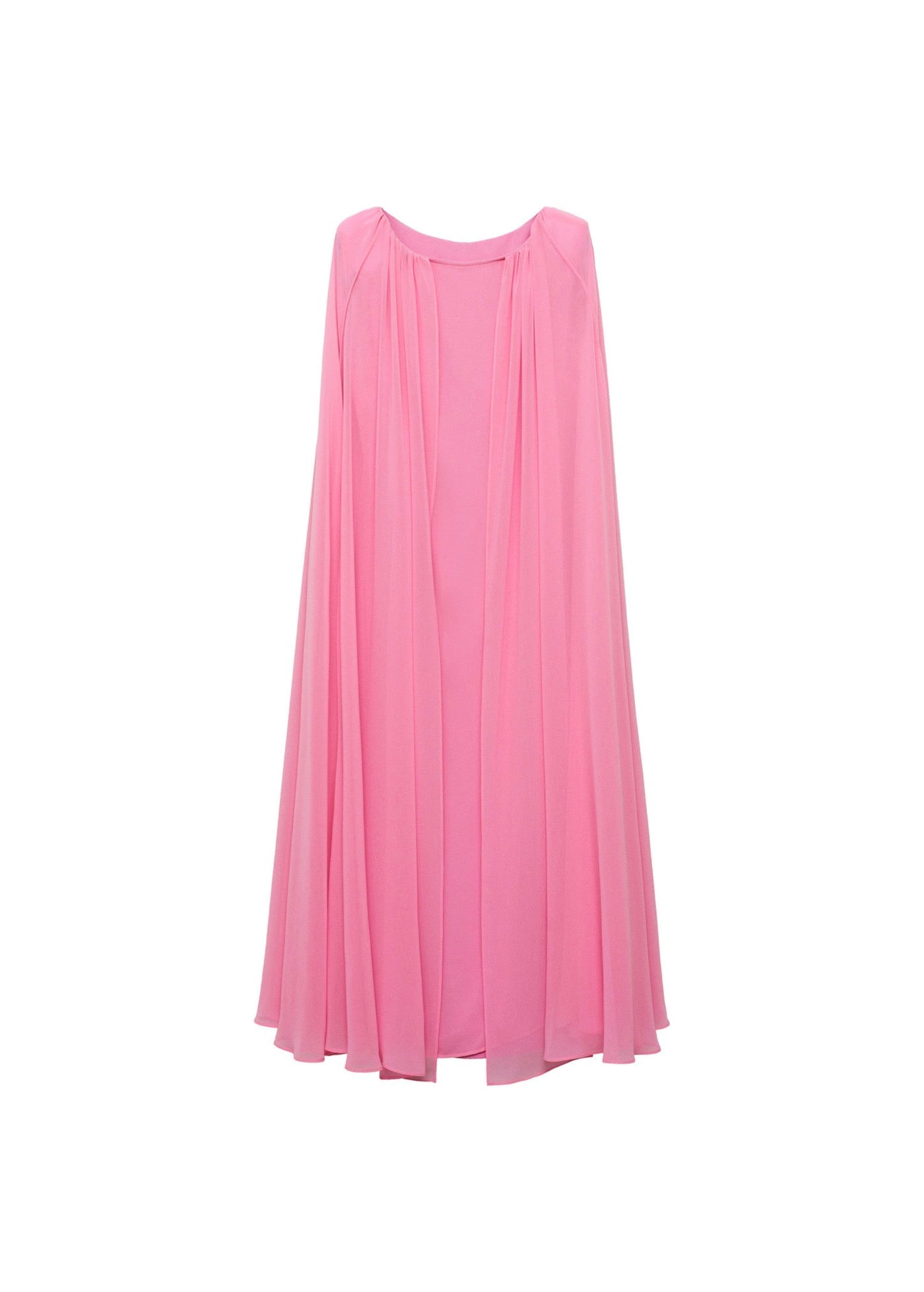 Robe Longue Cape Évasée