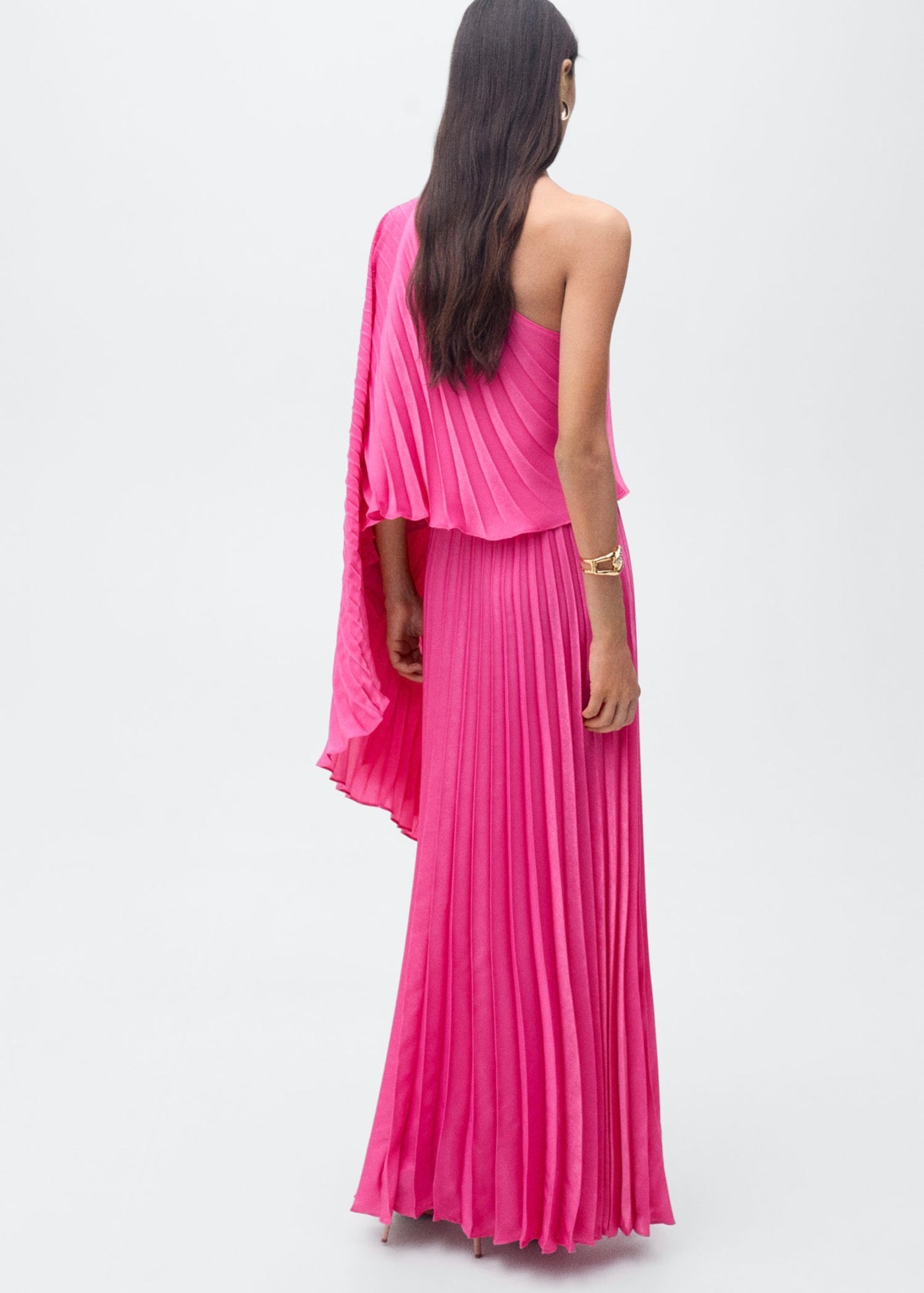 Robe Longue Cape Évasée