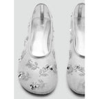 Ballerines En Maille Filet Paillettes Brodées