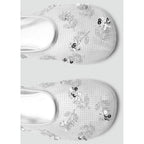 Ballerines En Maille Filet Paillettes Brodées
