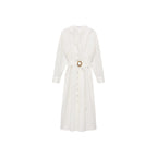 Robe Chemisier Lin Ceinture