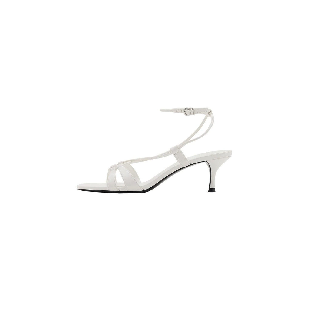 Sandales Talon Brides Combinées