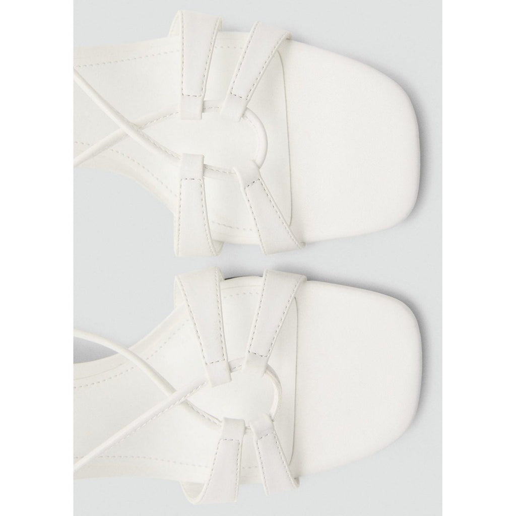 Sandales Talon Brides Combinées