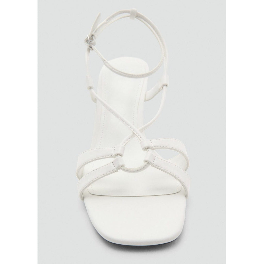Sandales Talon Brides Combinées