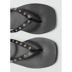 Sandales Cuir Lanières S_x0001_Illets