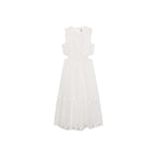 Robe Brodée Ouvertures Latérales