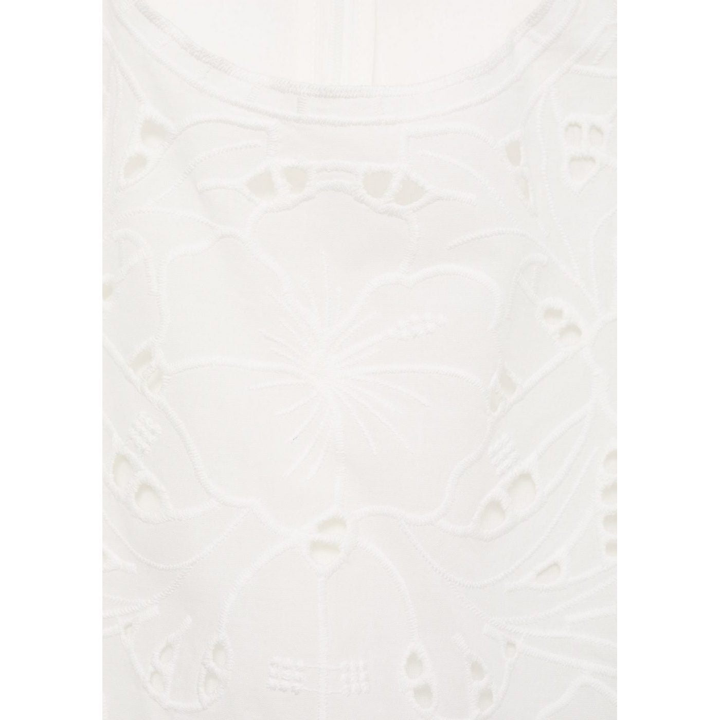 Robe Brodée Ouvertures Latérales