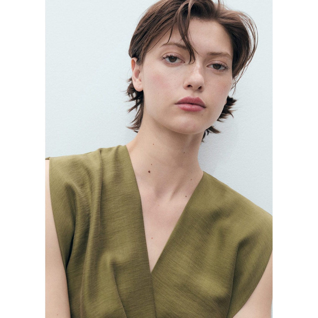 Robe Lyocell Croisée