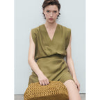 Robe Lyocell Croisée