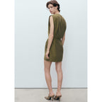 Robe Lyocell Croisée