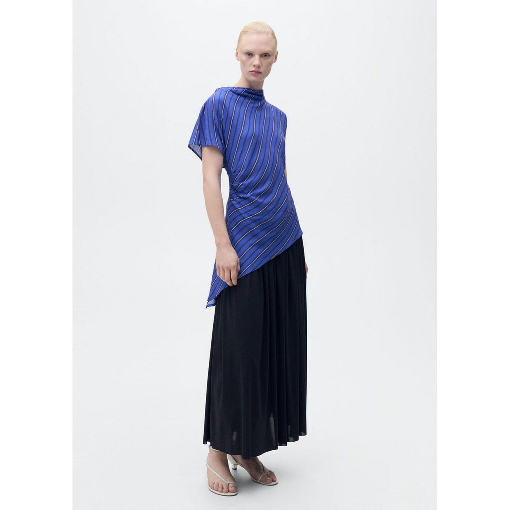 Blouse Asymétrique Rayures