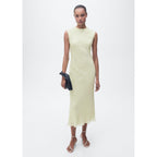 Robe Midi Effet Froissé