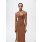 Robe Lyocell Col Bénitier
