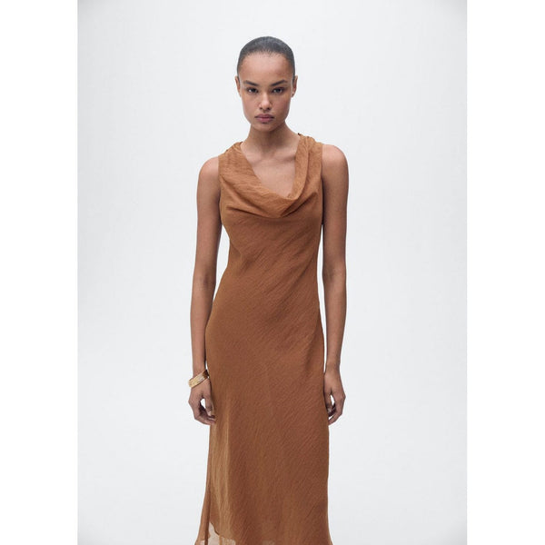 Robe Lyocell Col Bénitier