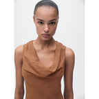 Robe Lyocell Col Bénitier