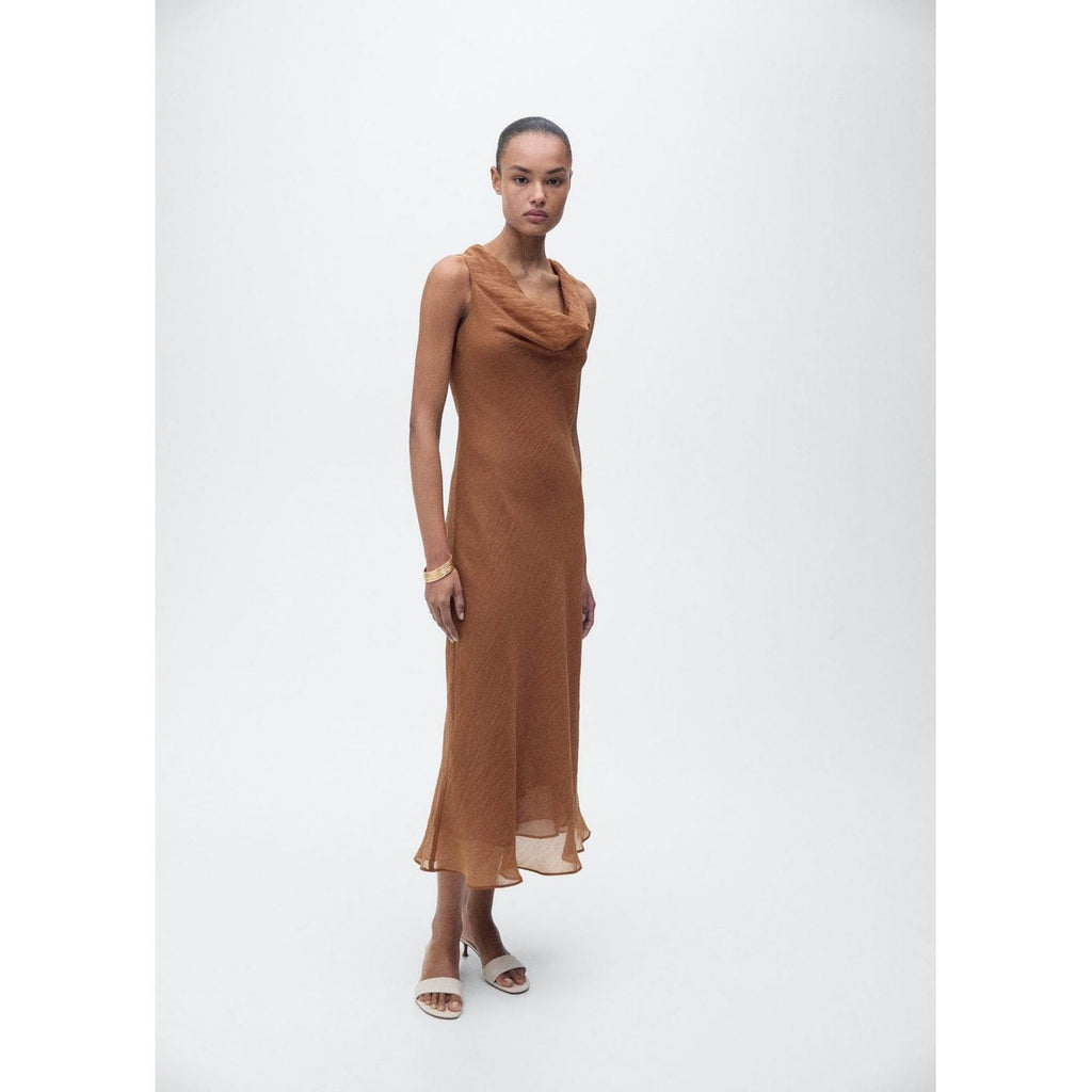 Robe Lyocell Col Bénitier