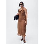 Robe Lyocell Col Bénitier