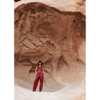Pantalon Costume Wideleg Effet Froissé