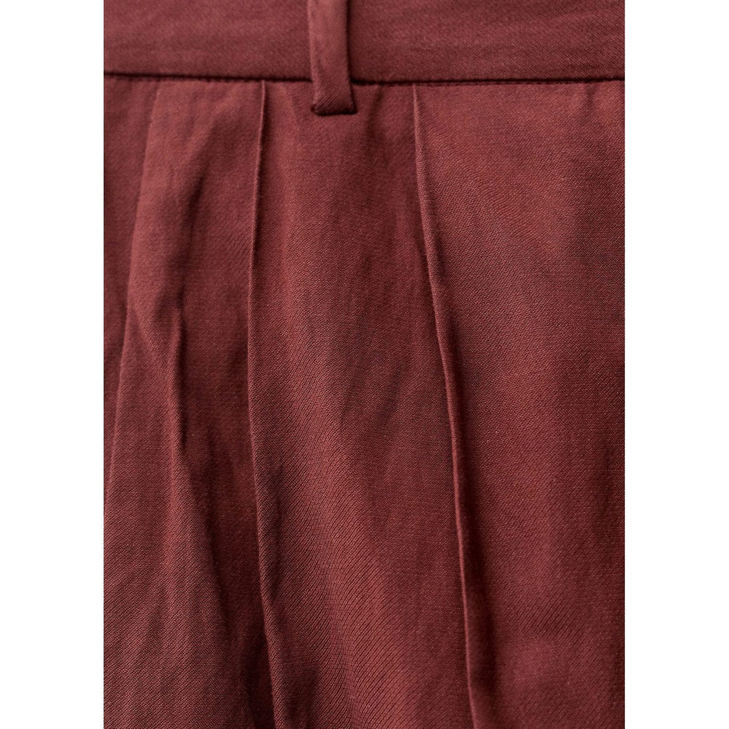 Pantalon Costume Wideleg Effet Froissé